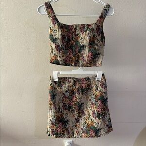 Wild fable vintage corset set